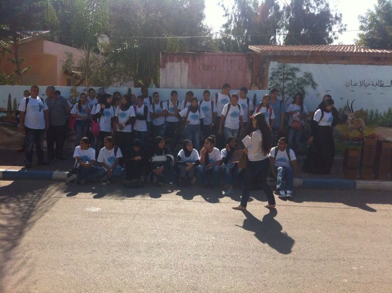 بالصور: "مشروع بين الأجيال" في ثانوية اورط بمدينة الرملة للسنة الثانية على التوالي